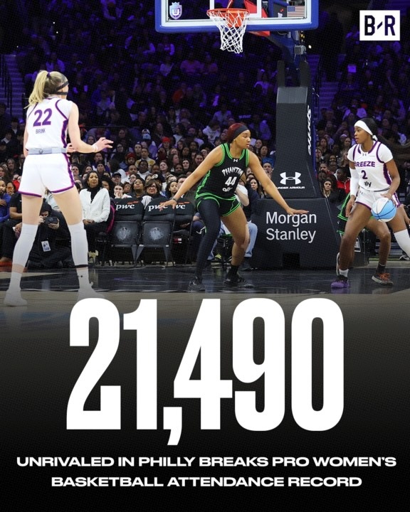 问鼎下载-Unrivaled联赛现场观战人数21490人！打破女子职业篮球联赛纪录